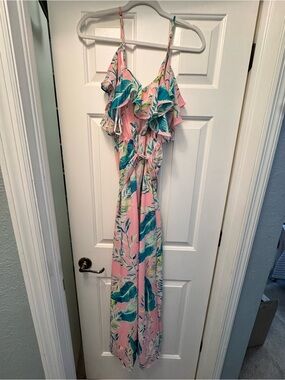 lilly pulitzer roselle maxi dress Lilly Pulitzer Roselle Maxi Dress - Multi Safari Sanctuary